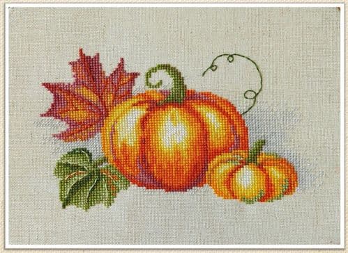 Love Autumn cross stitch chart by Artmishka Cross Stitch